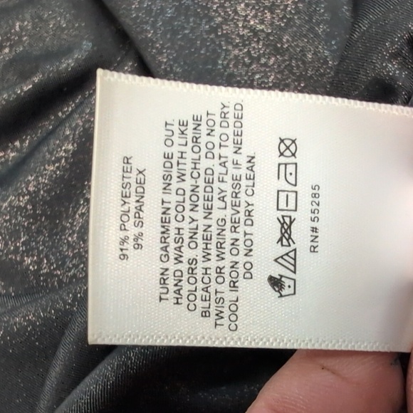 EXPRESS Body Contour Metallic Twist Front Thong Bodysuit SMALL NWT - Picture 8 of 8